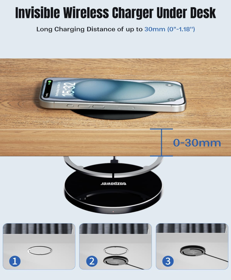 Invisible Wireless Charger