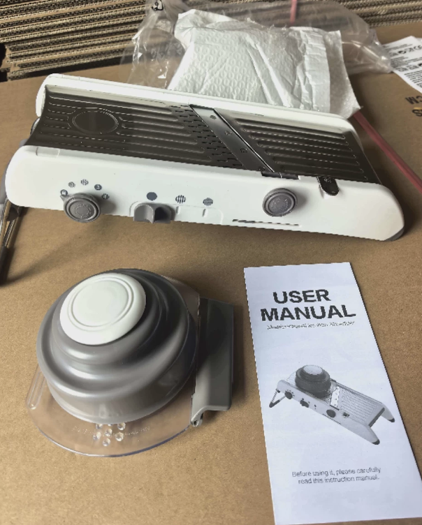 Adjustable Mandoline Multi-Angle Vegetable Slicer