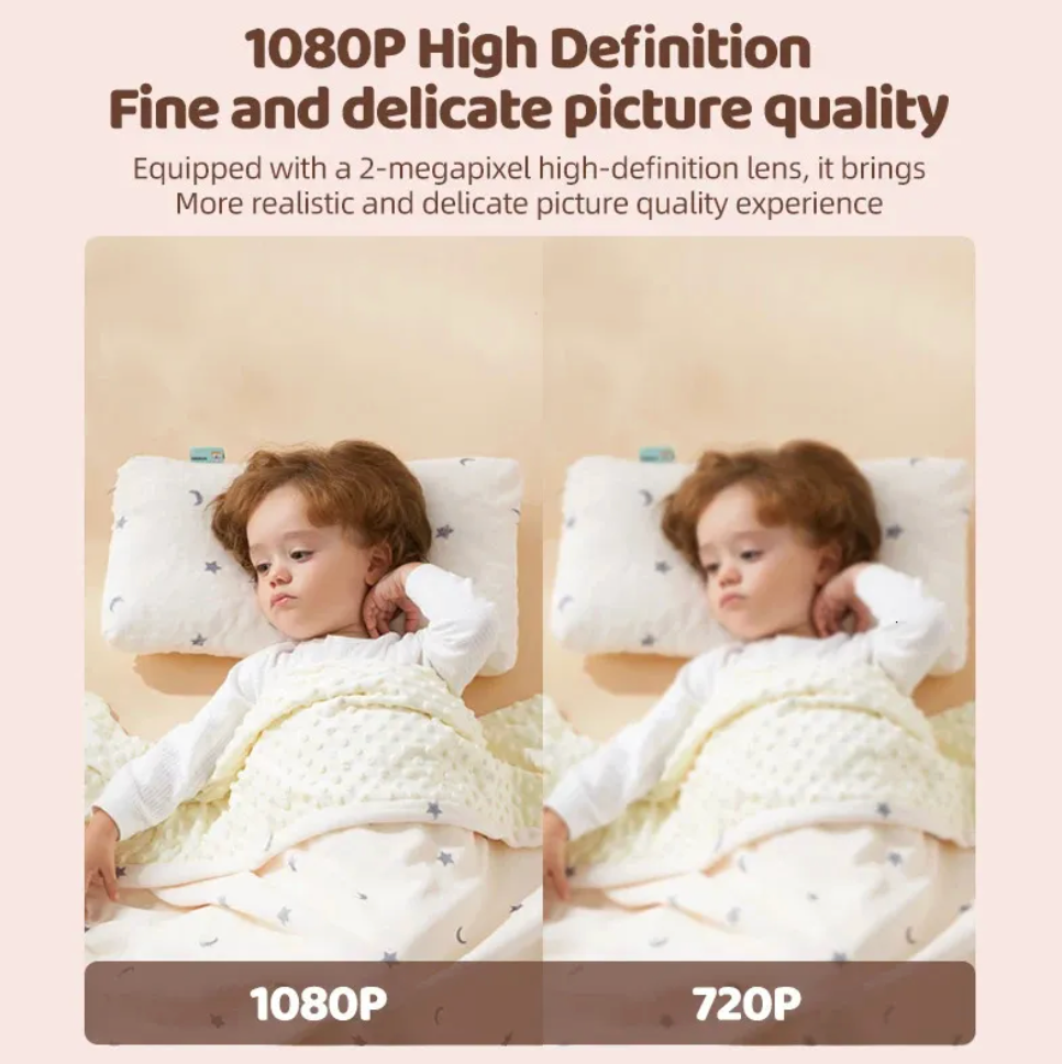 Wi-Fi Baby Monitor With Infrared Night Vision