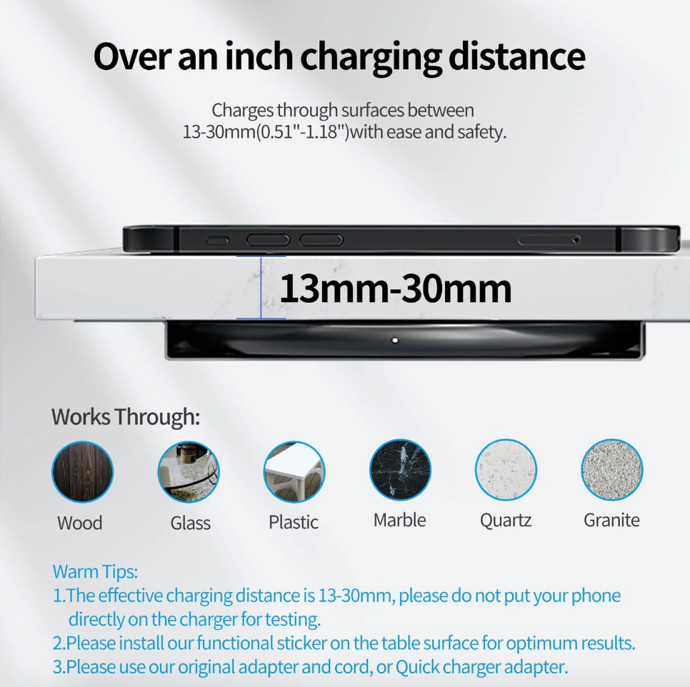 Invisible Wireless Charger