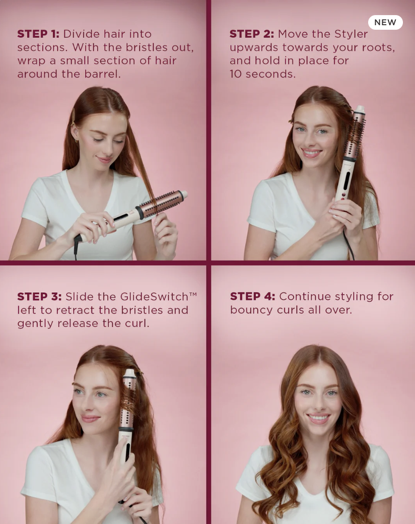 2-in-1 Hybrid Retractable Speed Hair Styler
