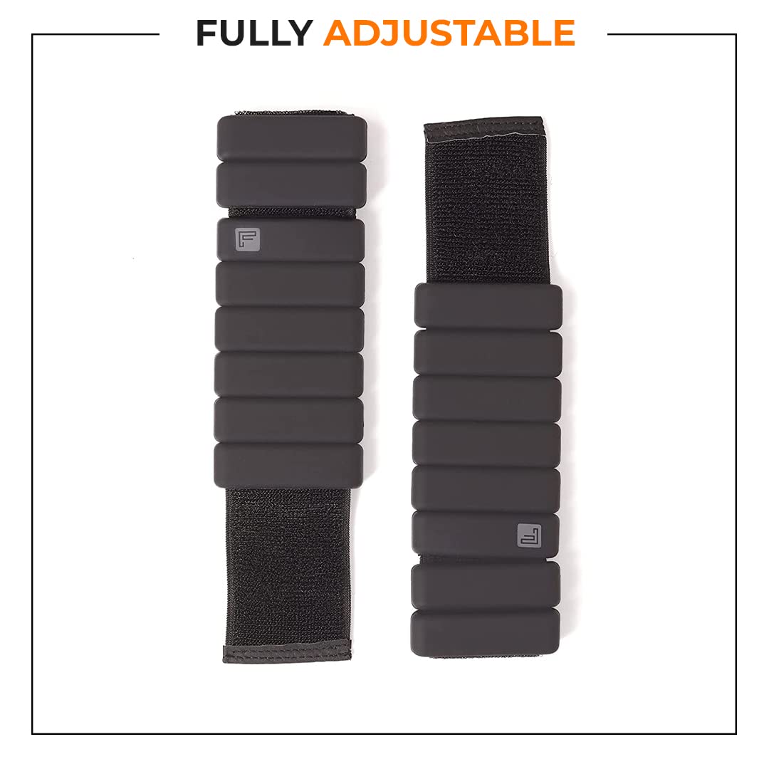 Premium Silicone Adjustable Weighted Wristband (Pair)