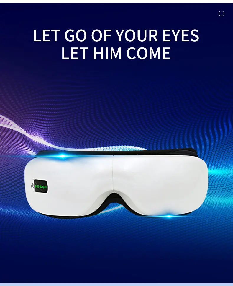 Bluetooth Heat Compress Airbag Eye Massager