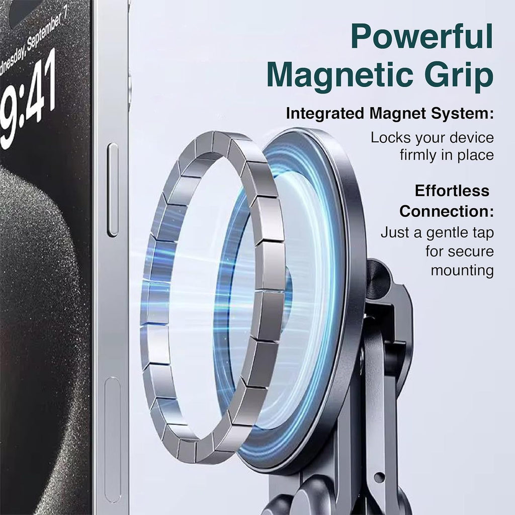 Foldable Magnetic Aluminium Phone Stand