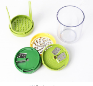 3 In 1 Manual  Spiral Grater