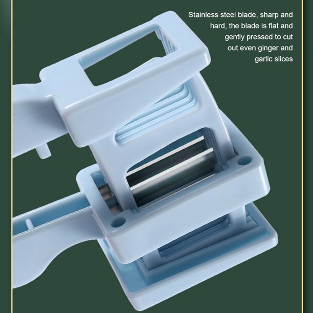 Multi-Functional Manual Stainless Steel Ginger Garlic Slicer