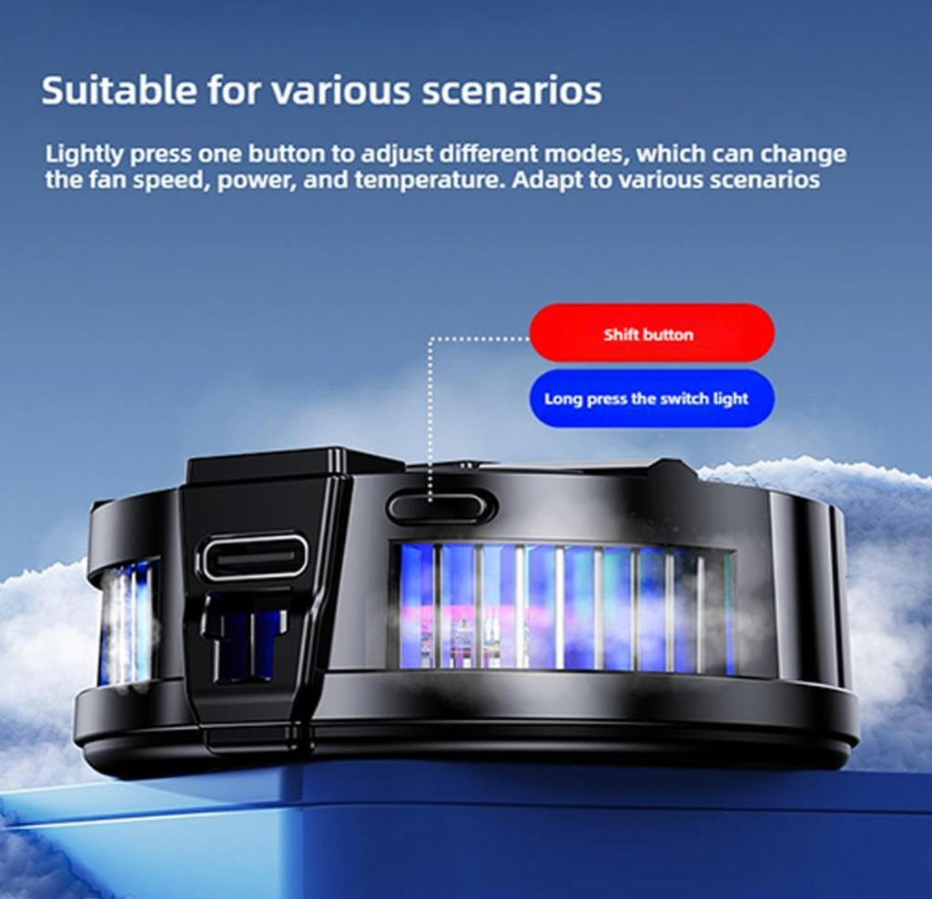 Magnetic Cell Phone Cooling Fan