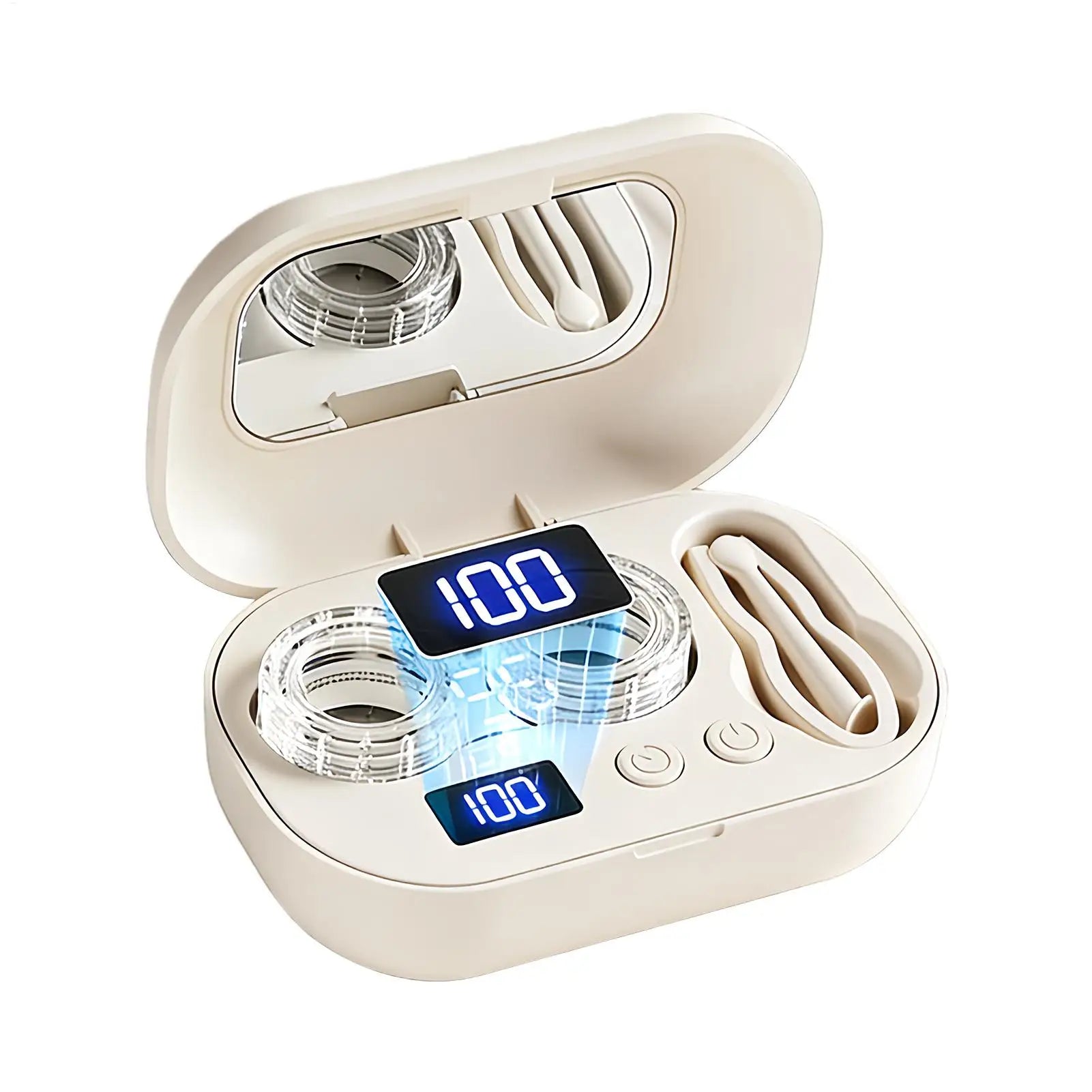 Automatic Ultrasonic Contact Lens Cleaner