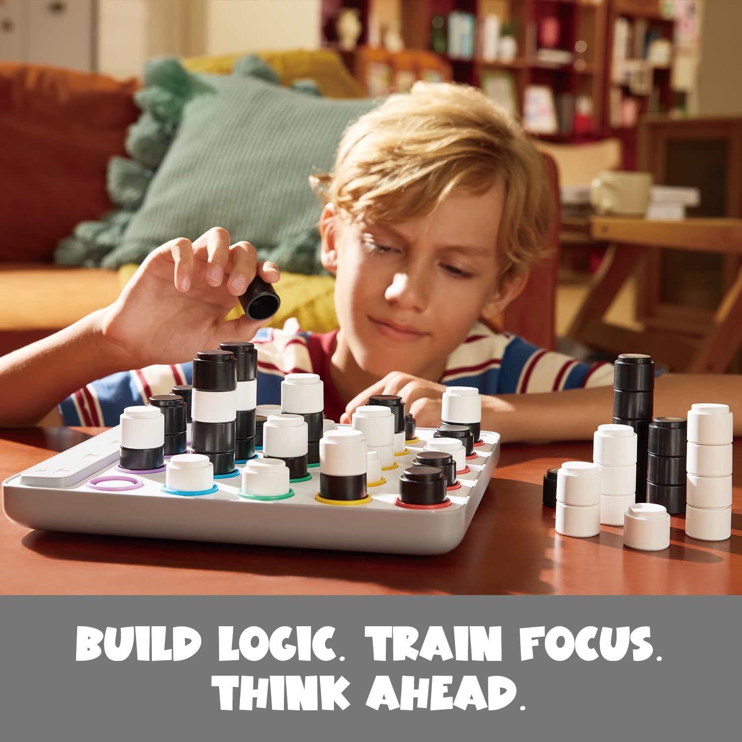 Educational Super Blocks Logic Exercise Board Game