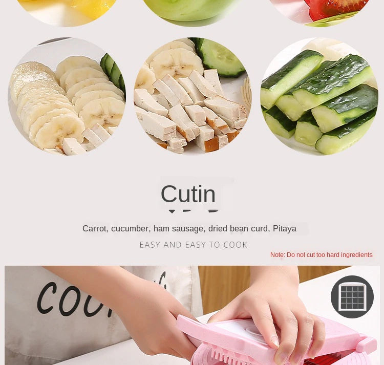 Vegetable Chopper With Detachable Blades