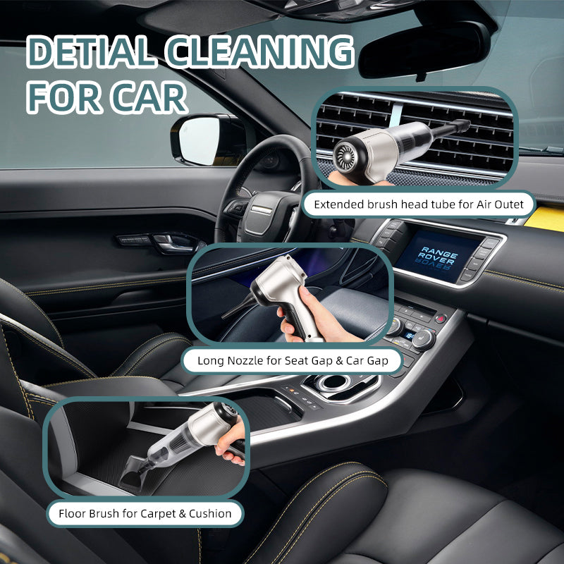 Wireless High Power Car Vacuum Cleaner