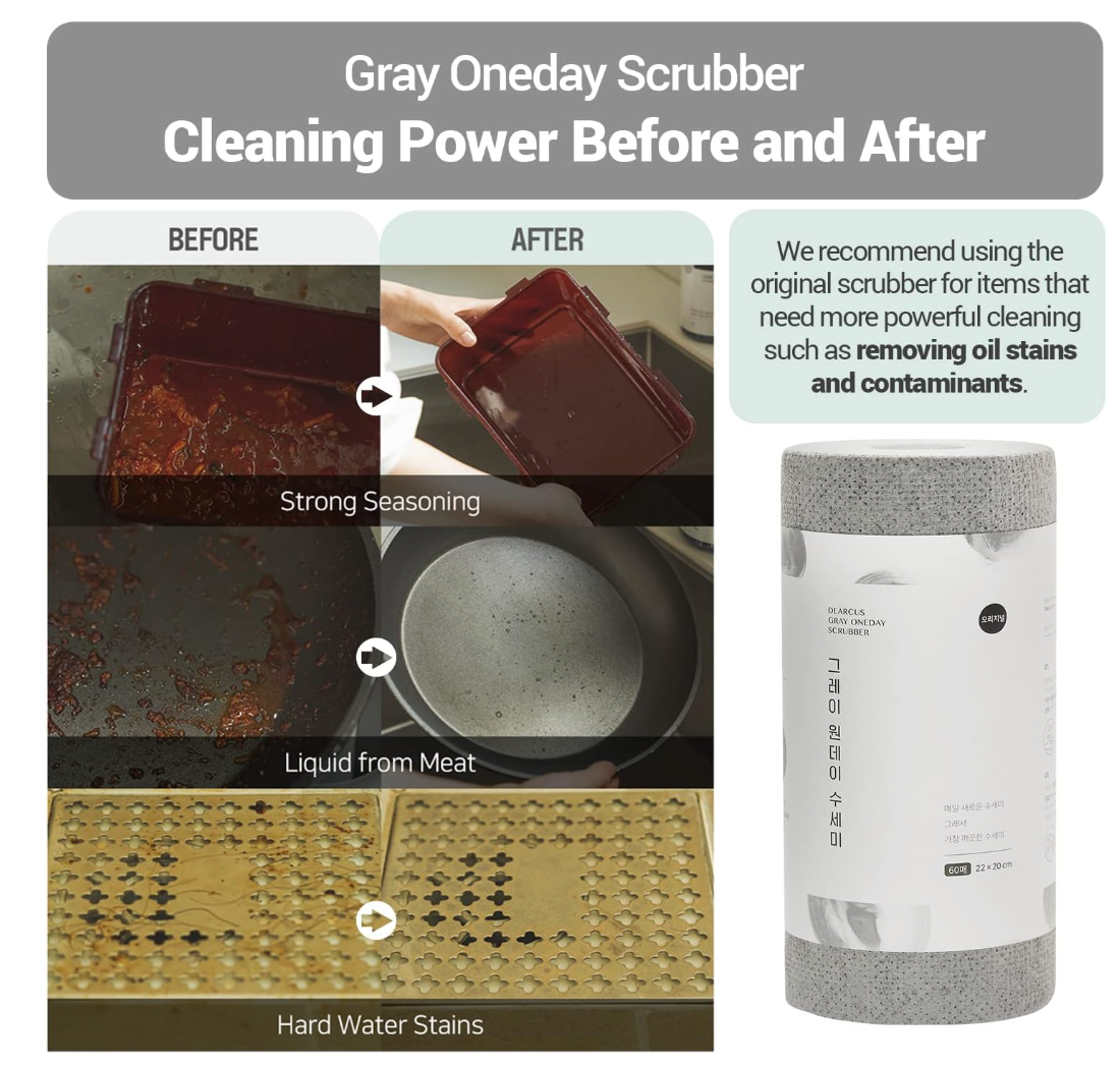 Non Scratch Dish Scrubber