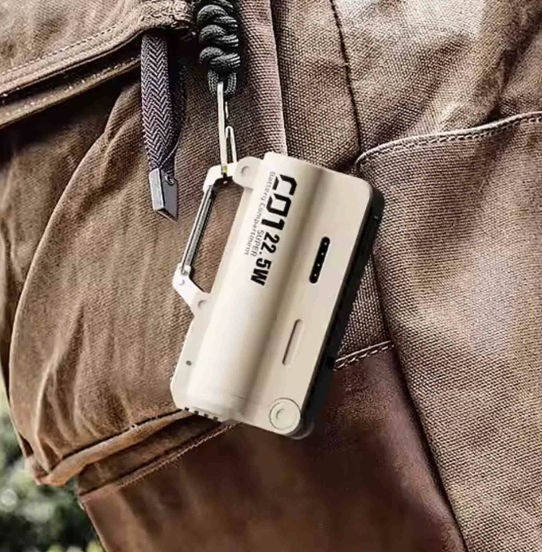 Fast Charging Carabiner Clip Power Bank