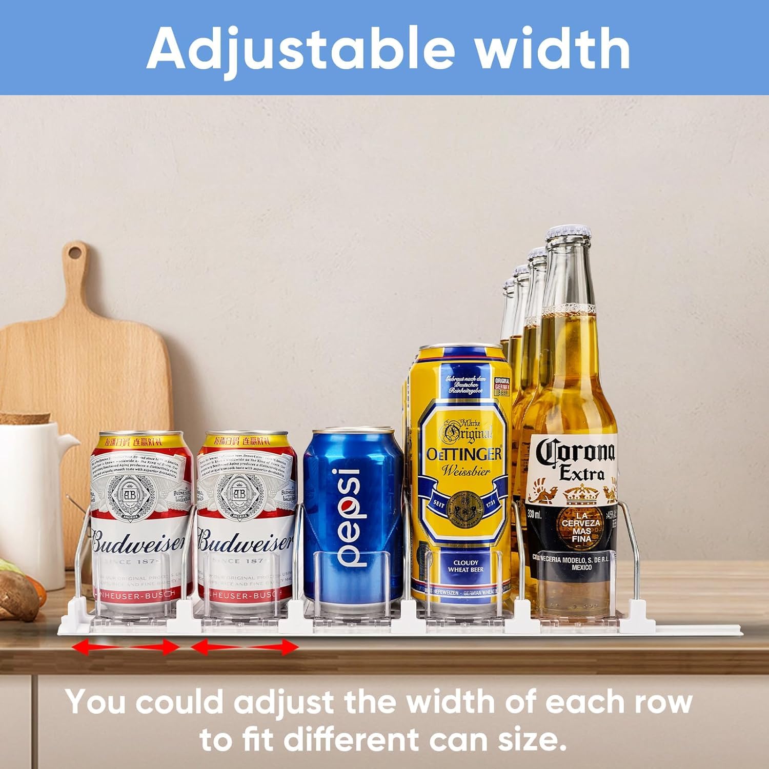 Automatic Drink Organizer & Glider