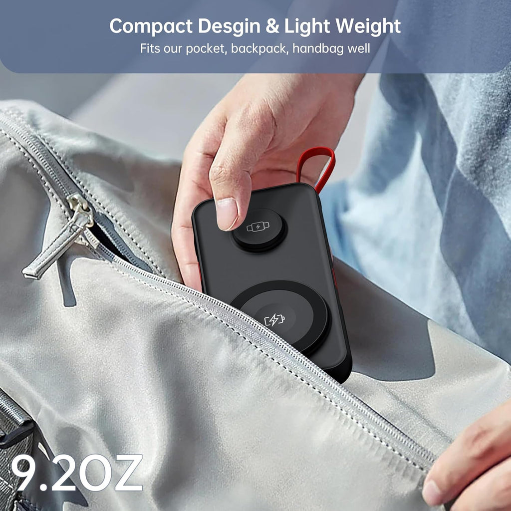 5 In 1 Magnetic Power Bank