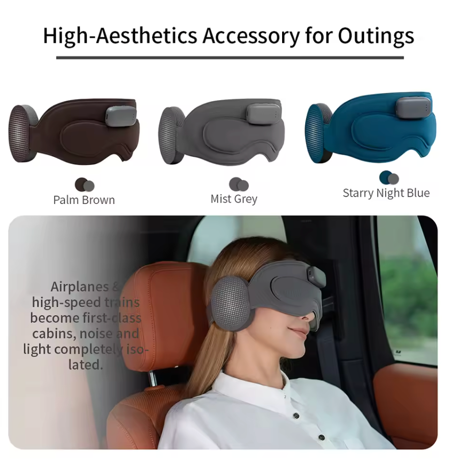 Sleep Headphones With Eye Mask