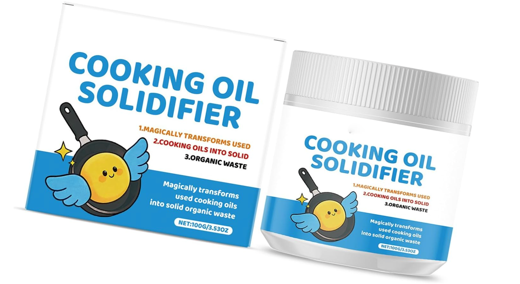 Cooking Oil Solidifier Waste Management