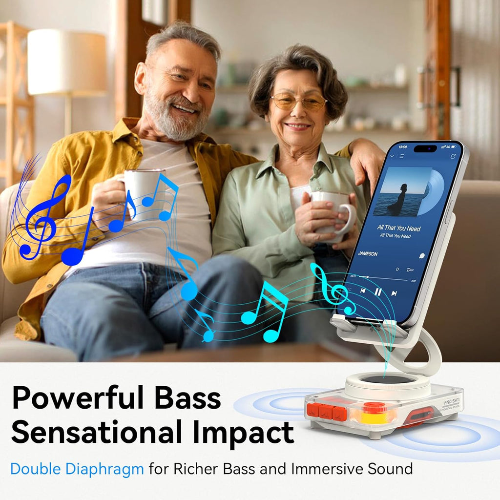 Smart Bluetooth Speaker Phone Stand