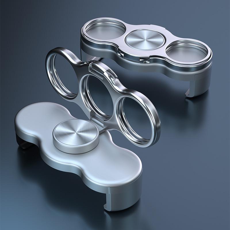 Three-Finger Back Clip Phone Holder