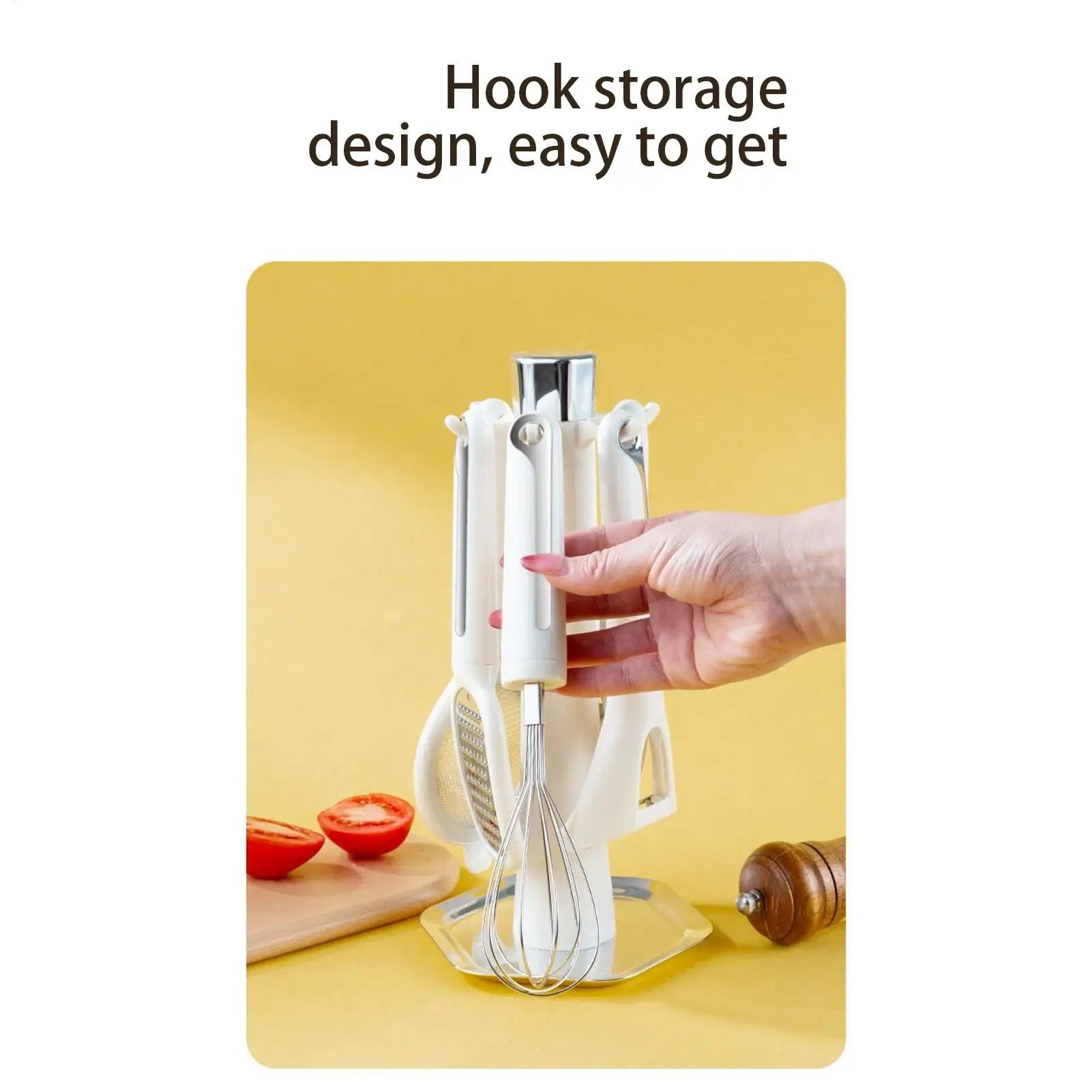 Stainless Steel 7-Piece Kitchen Gadget Set