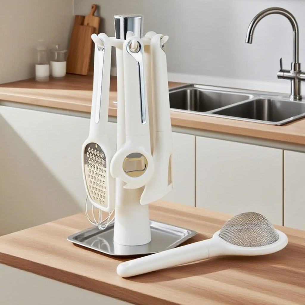 Stainless Steel 7-Piece Kitchen Gadget Set