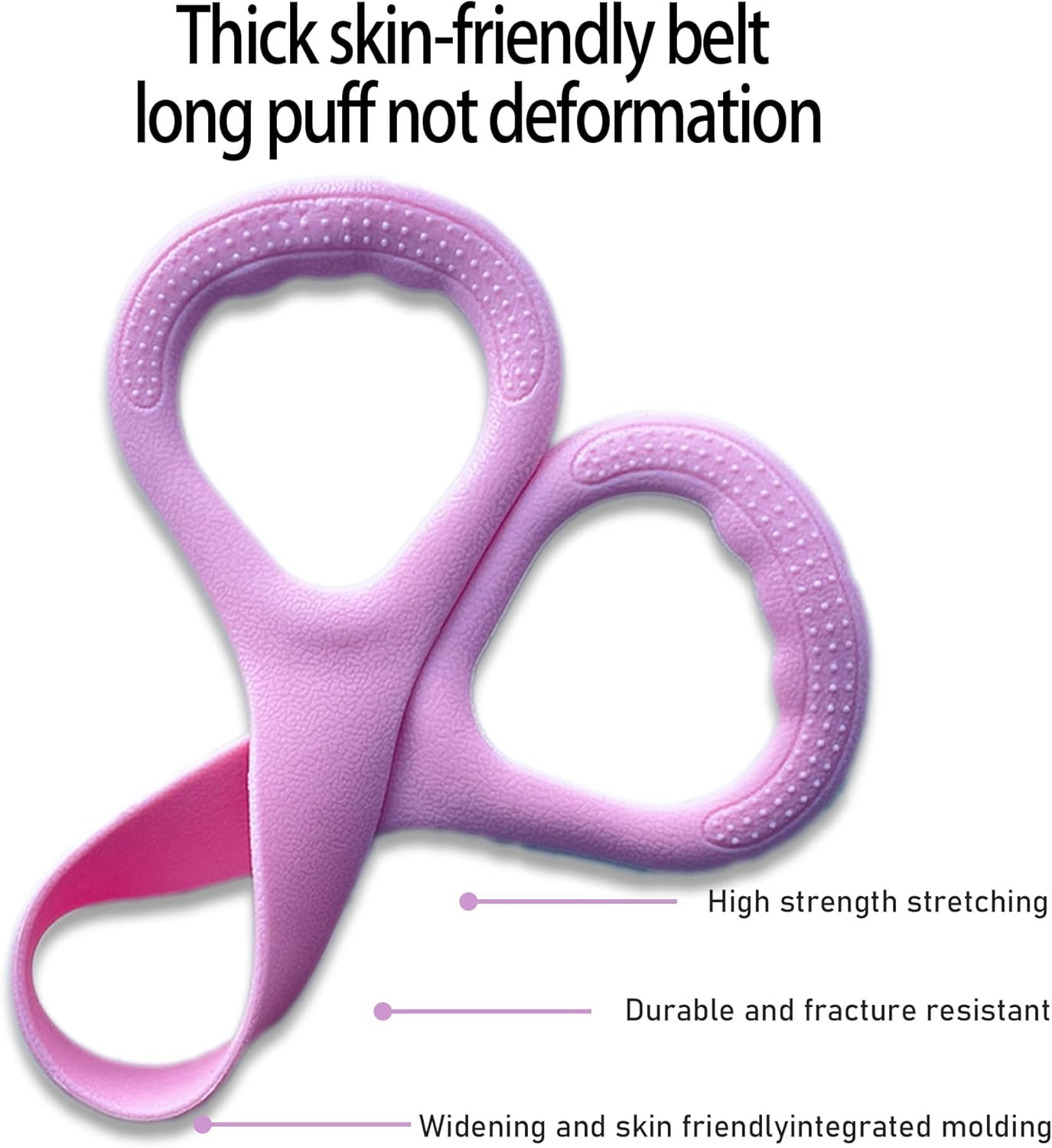 Silicone Dual-Grip Resistance Band