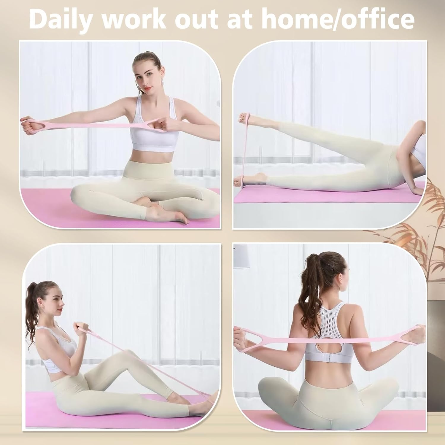 Silicone Dual-Grip Resistance Band