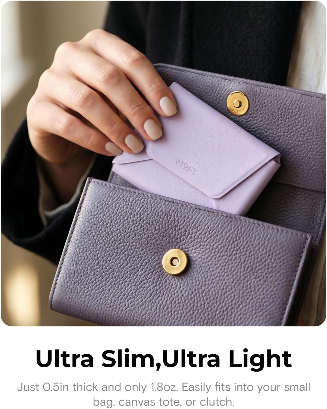 Magnetic Snap Field Wallet Phone