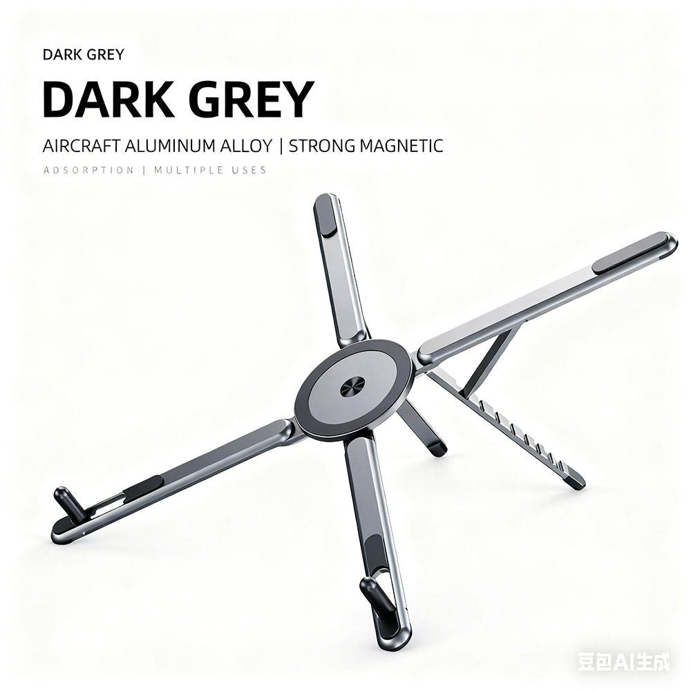 Foldable Magnetic Aluminium Phone Stand