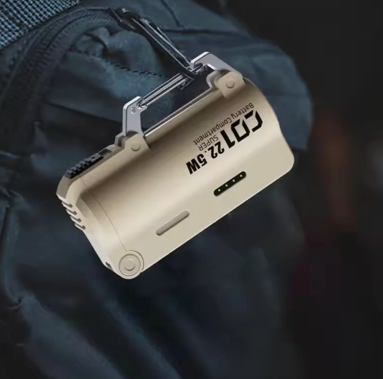 Fast Charging Carabiner Clip Power Bank