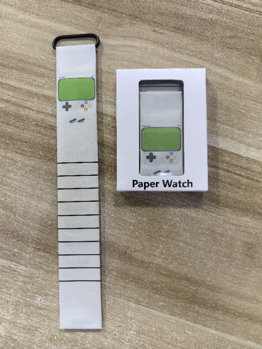 Waterproof Digital Paper Watch