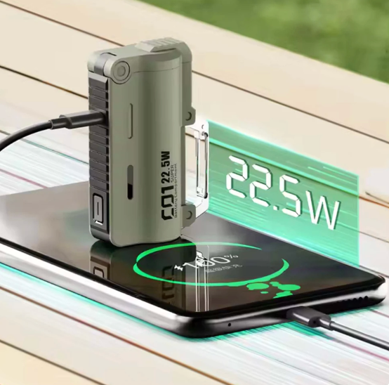 Fast Charging Carabiner Clip Power Bank