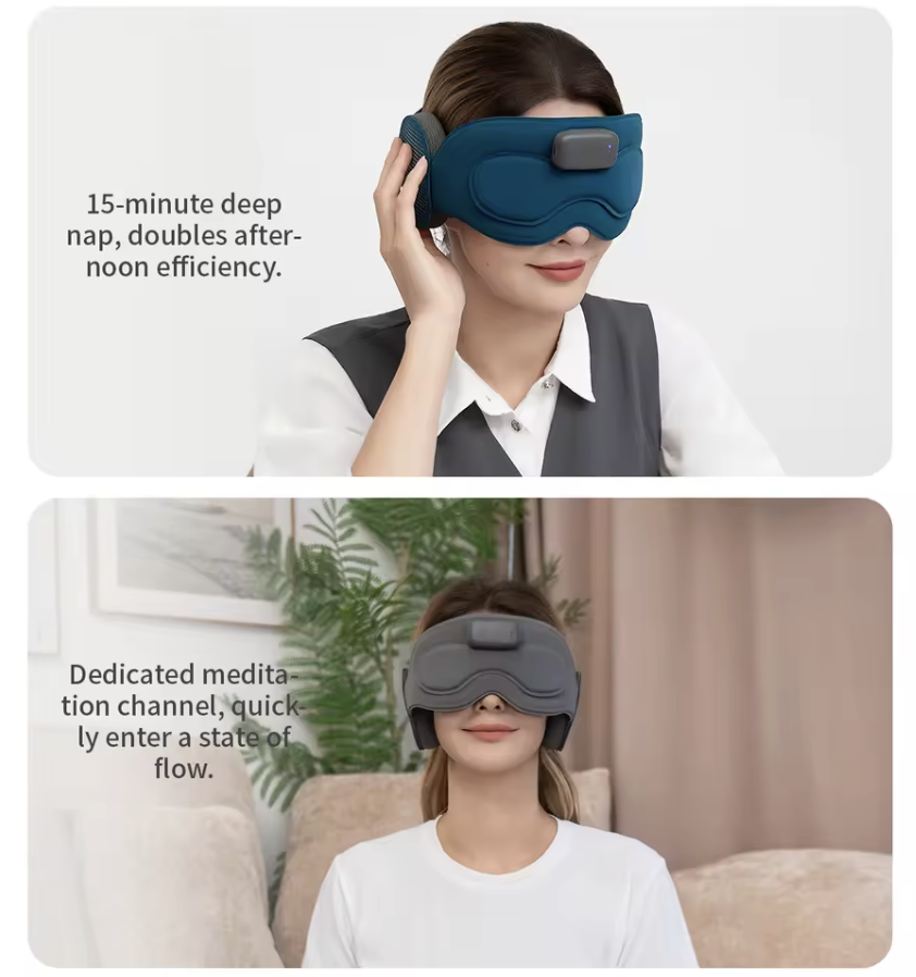 Sleep Headphones With Eye Mask