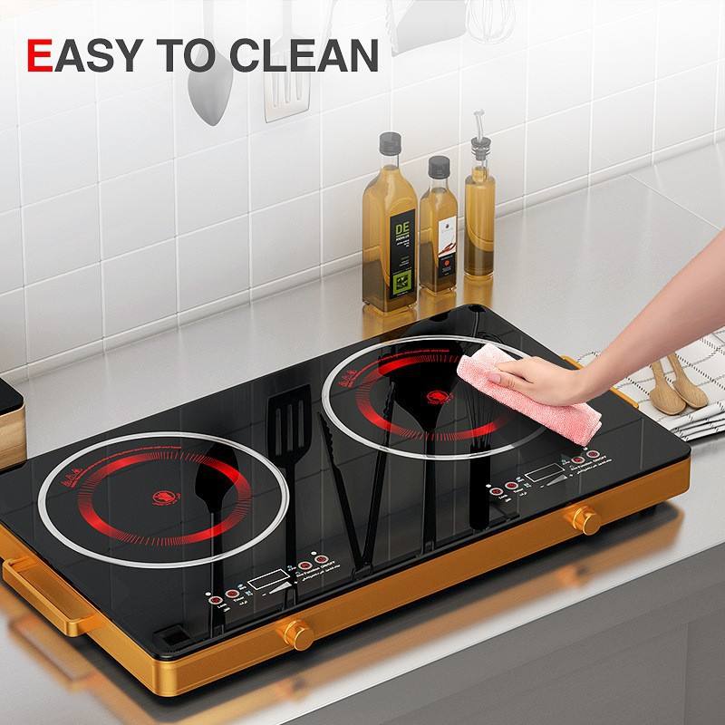 Infrared Electric Double Burner