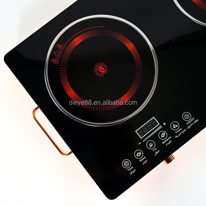 Infrared Electric Double Burner