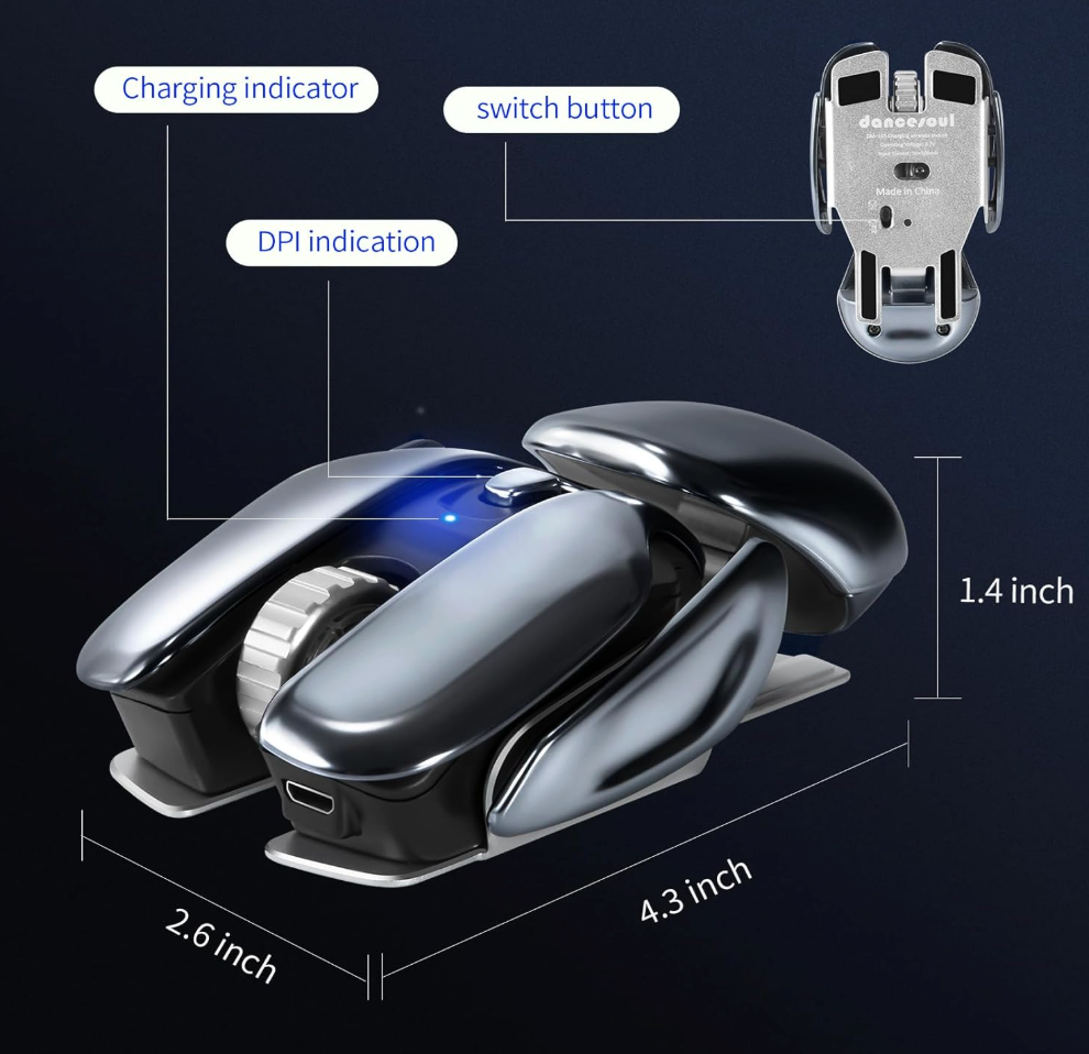 Inphic PX2 Metal Wireless Gaming Mouse