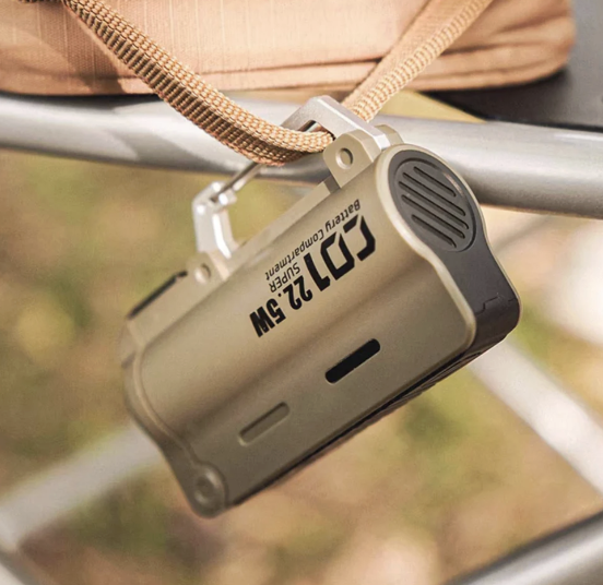 Fast Charging Carabiner Clip Power Bank