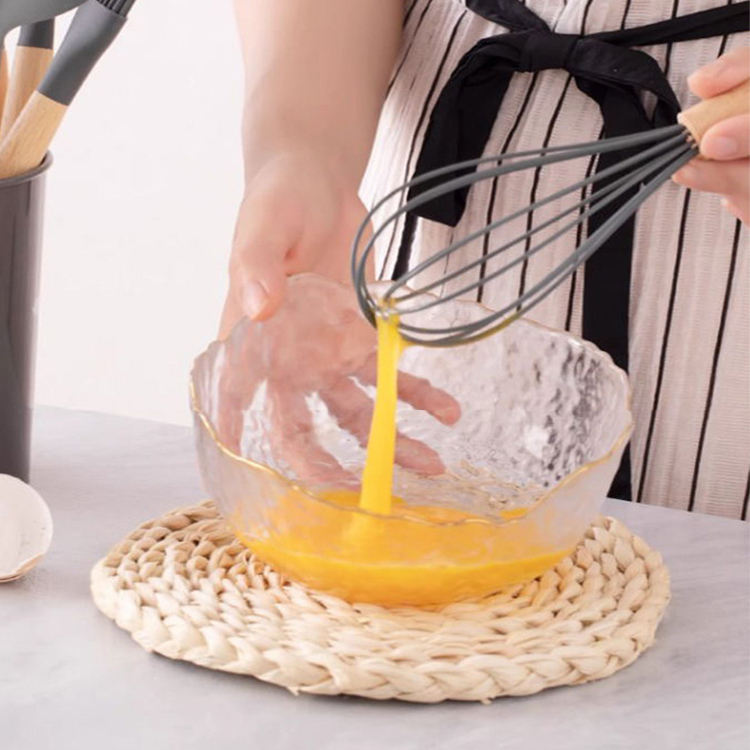 12 Pcs Silicone Kitchen Spatula Set