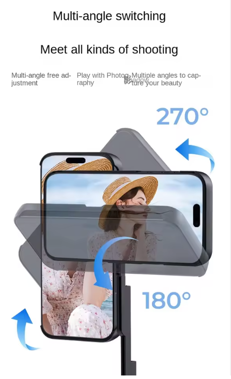 Mobile Phone case with Aluminium Selfie Stick