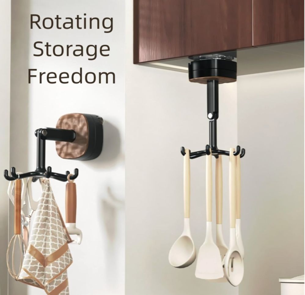 Suction Cup Rotating Hook Holder