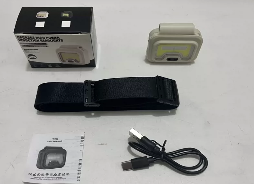 Portable Clip On Wave Sensing LED Torch