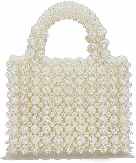 Luxury Pearl Beaded Hand Bag