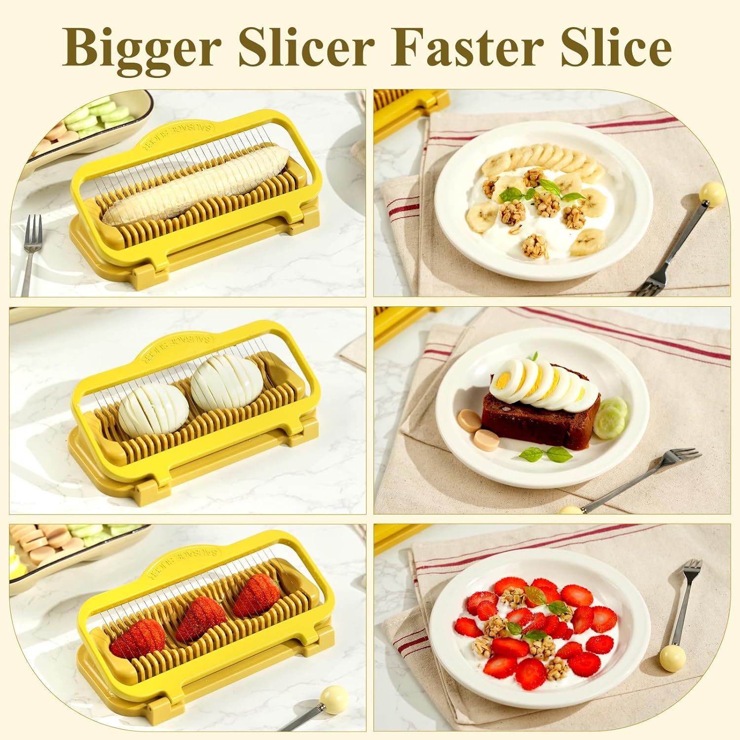 Fruit & Vegetable Stainless Steel Slicer