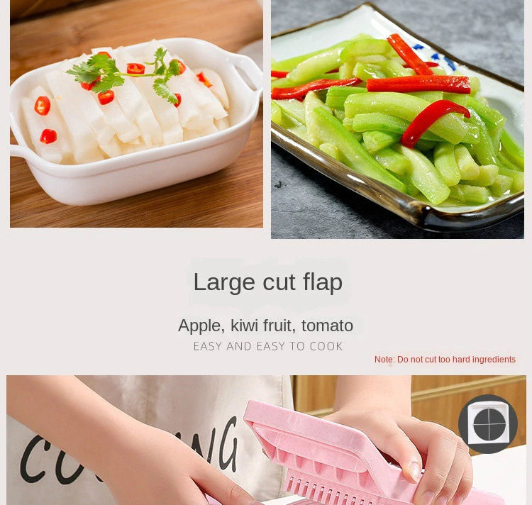 Vegetable Chopper With Detachable Blades