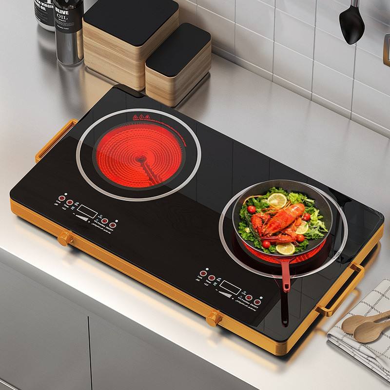 Infrared Electric Double Burner